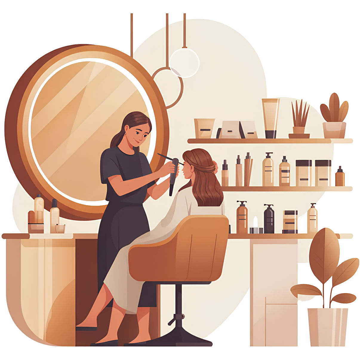 imagem ilustrativa salao